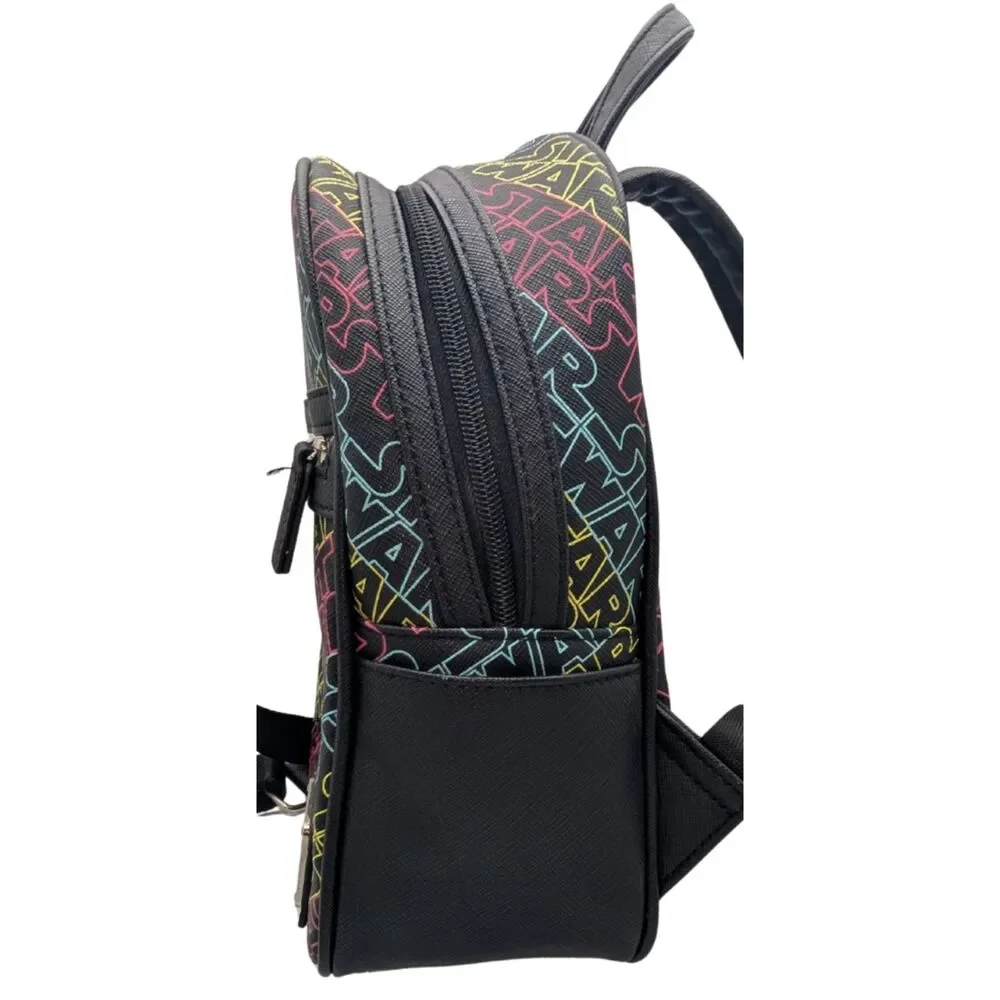 Loungefly Star Wars Neon Logo Mini Backpack